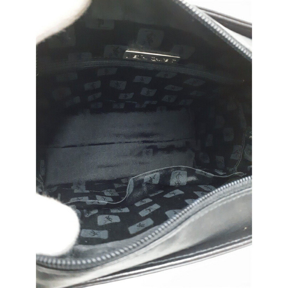 Saint Laurent Yves Laurent Leather Shoulder Bag - Picture 3 of 9